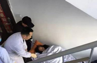 磴口县病人院后返乡